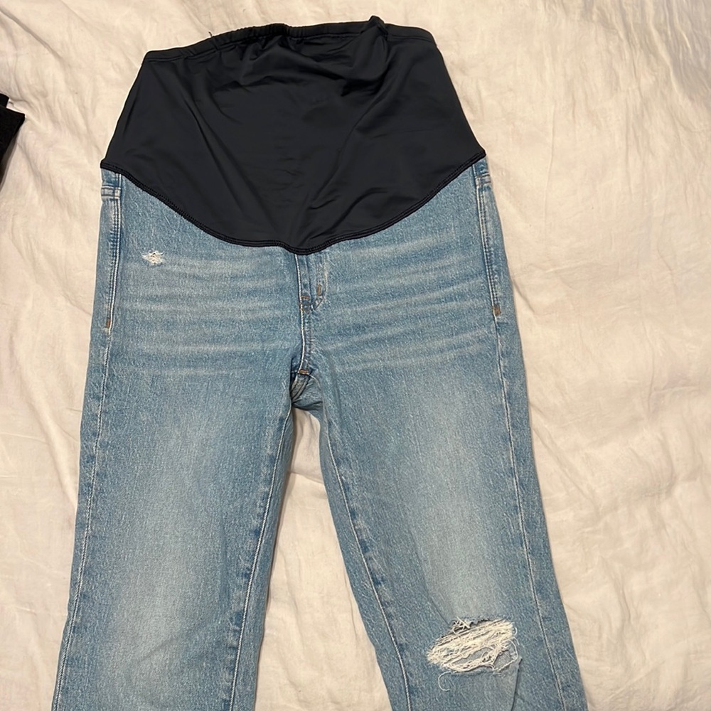 Madewell maternity jeans